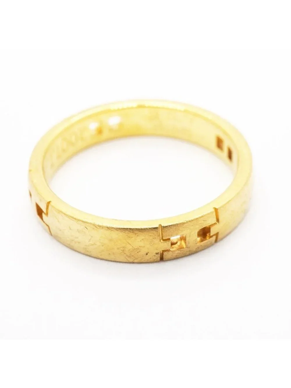 Hermes Ring Ever Herakles 18K Yellow Gold